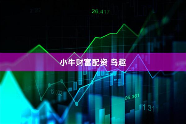 小牛财富配资 鸟趣